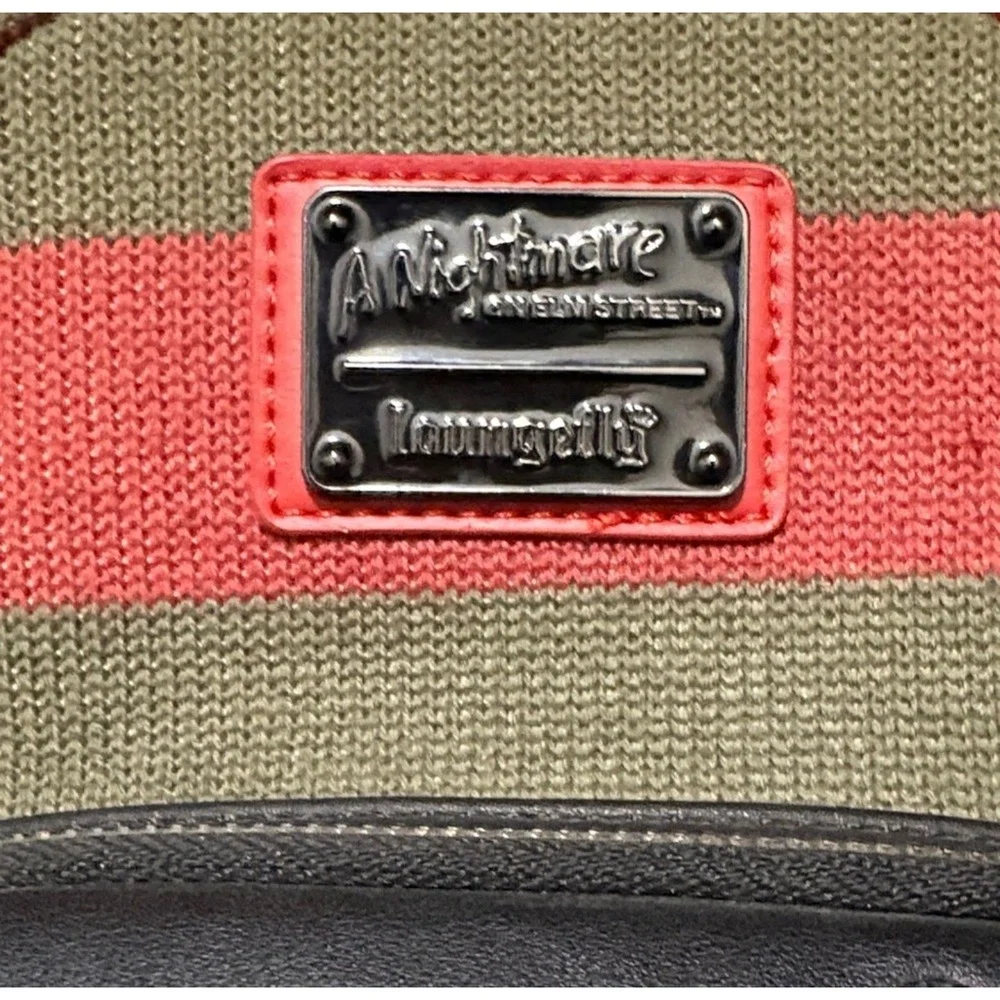 LOUNGEFLY Official A Nightmare on Elm Street Freddy Krueger Mini Backpack — NWOT